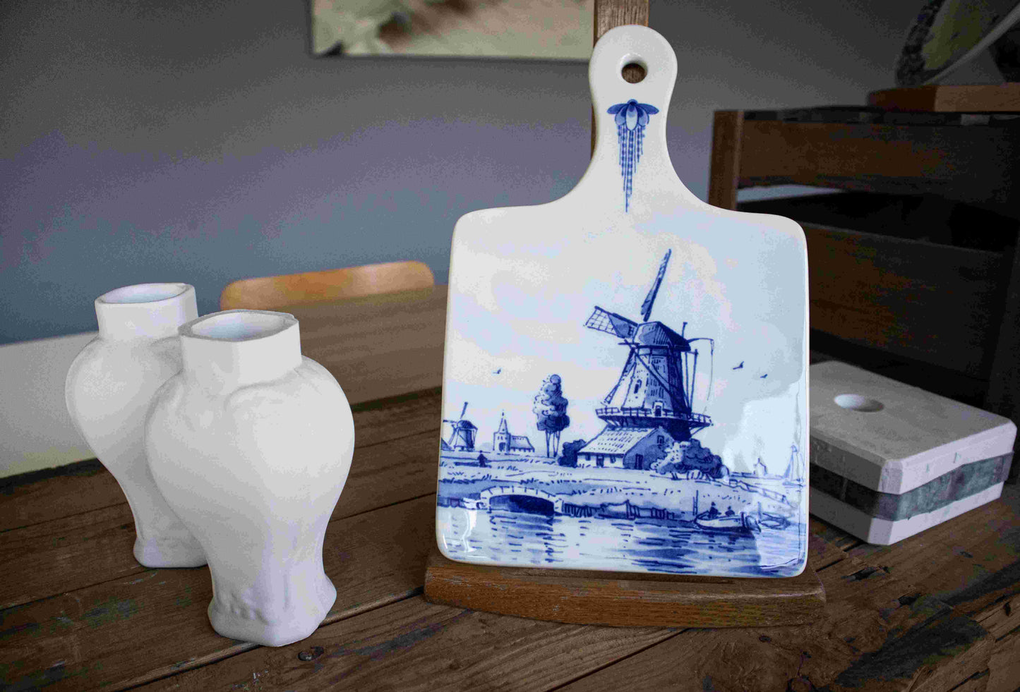 Delft Blue Cheeseboard