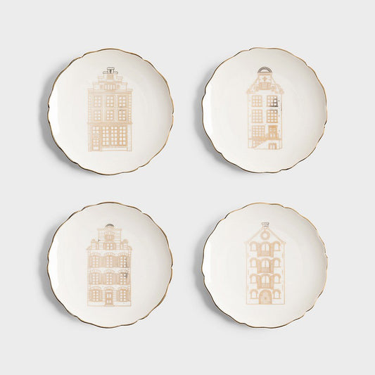 Canal House Plate Set – Set of 4