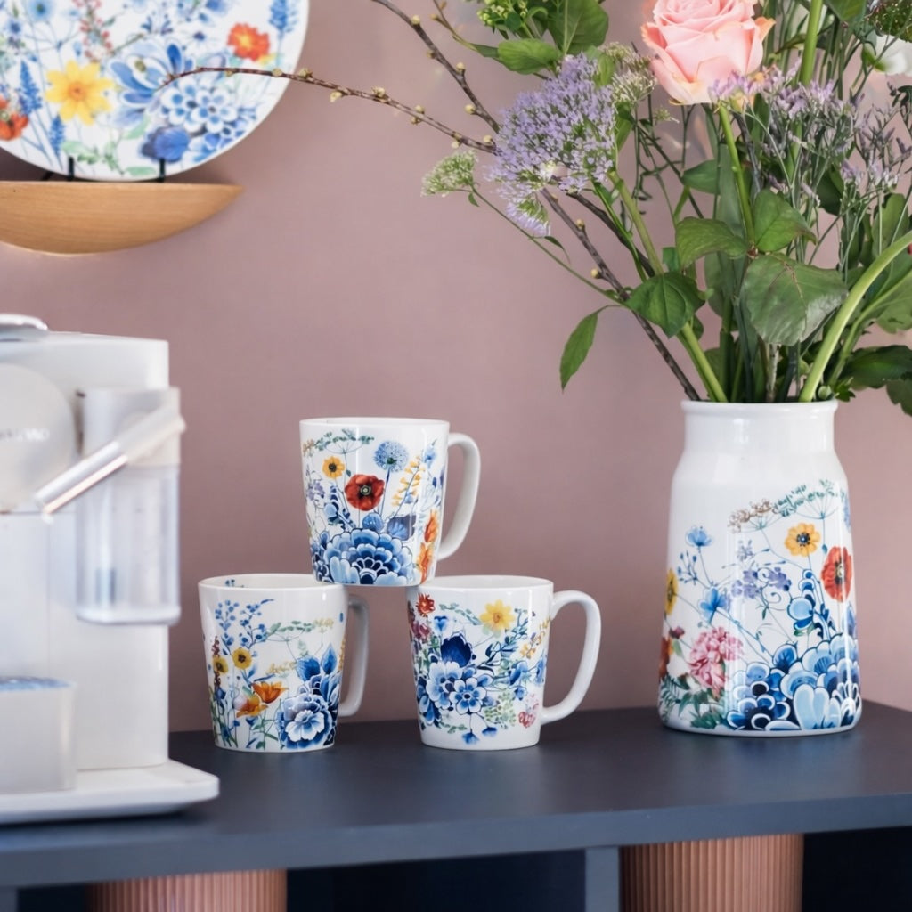 Tea Mug Wildbloemen – Flower Field (Set of 2)