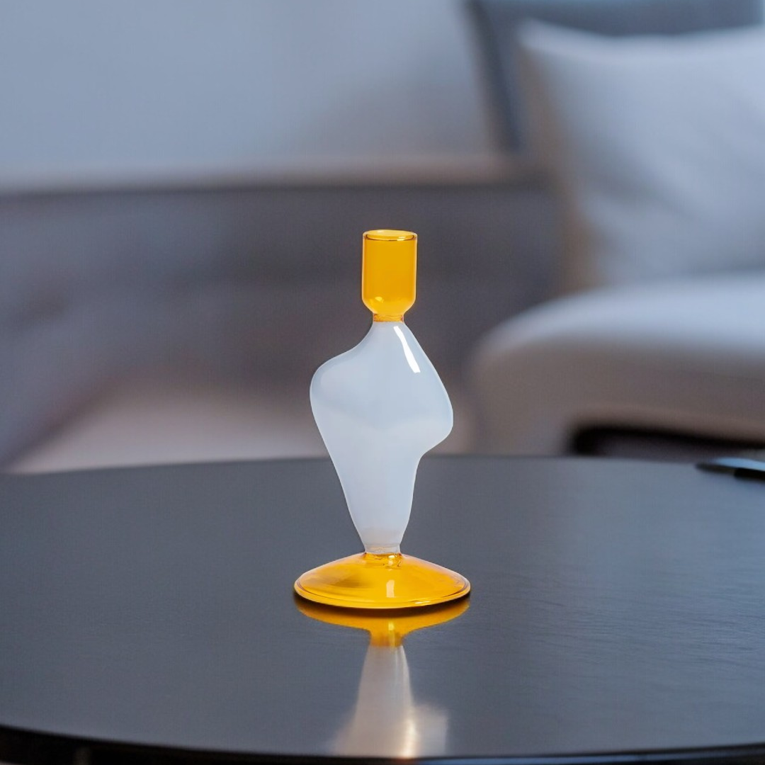 Multicolor Abstract Candle Holder