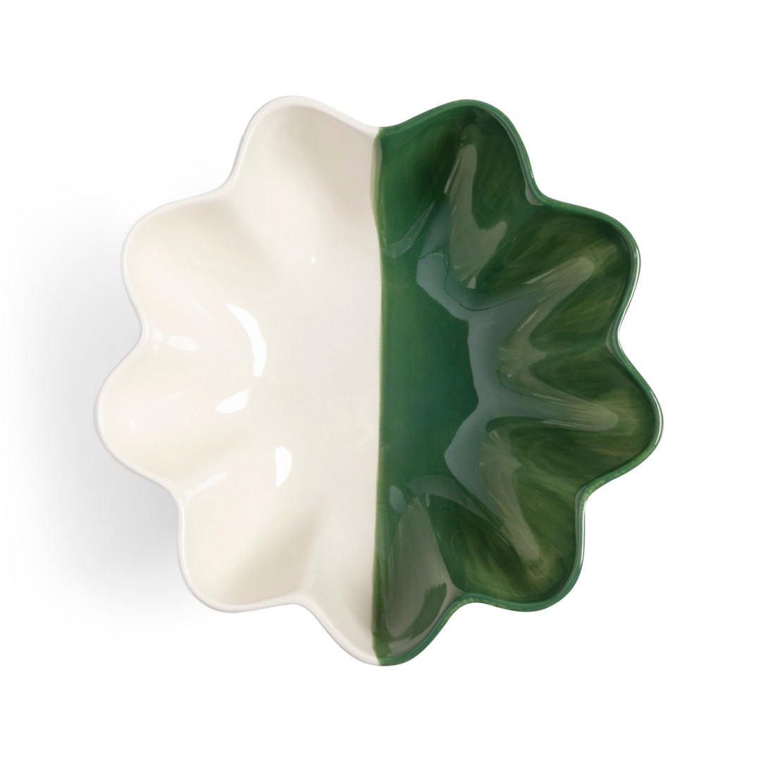 Sun Bowl: Green & White