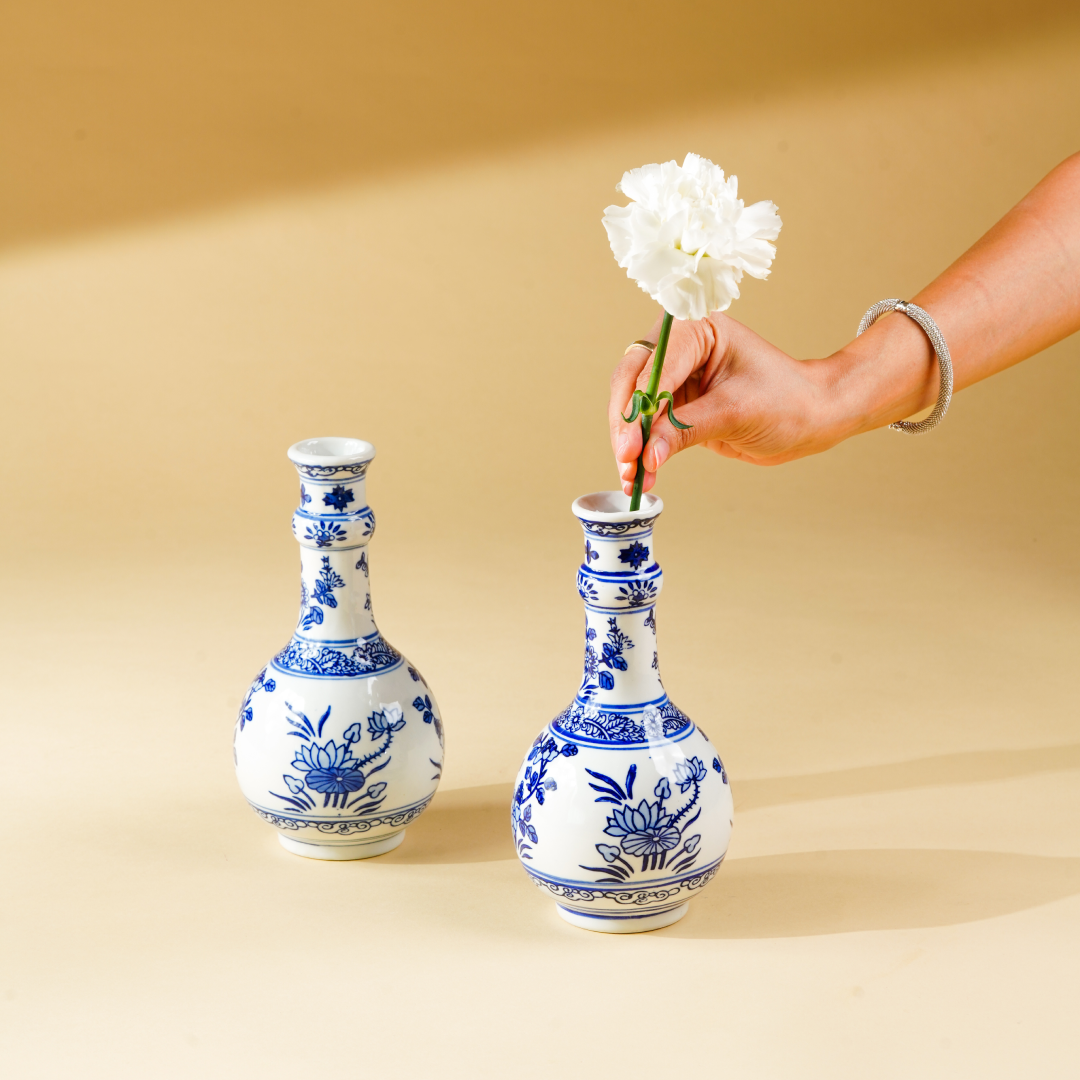 Delftware Vases - Set of 3