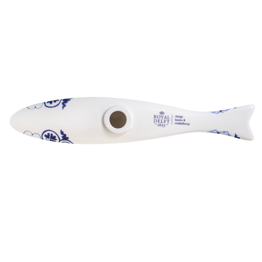 Blue Herring Wall Hanging: Art Deco