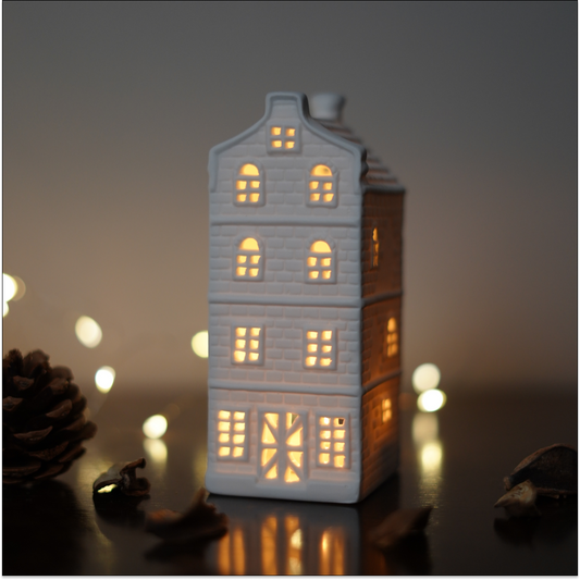 Dutch Tea Light Canal House: Ripple