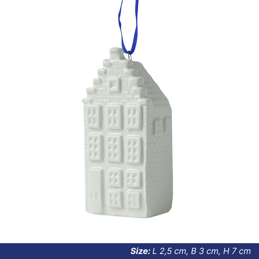 Christmas Ornaments: Delft Canal House