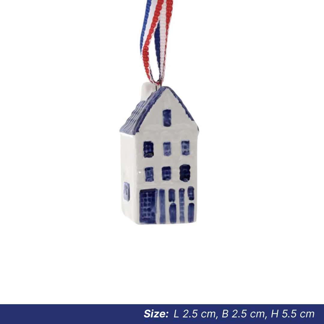 Christmas Ornaments: Canal Houses - 4 Designs Available