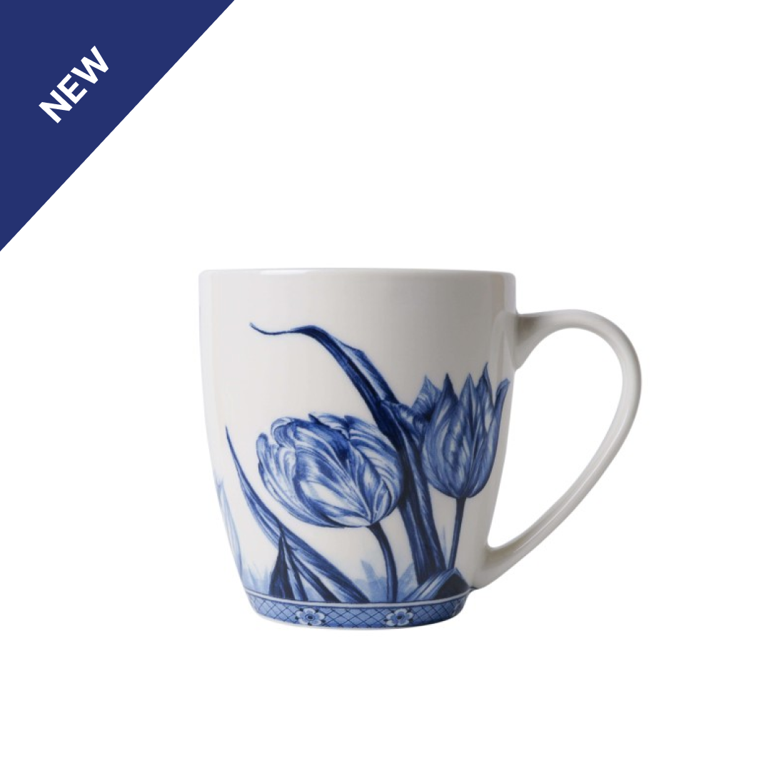 Delft Blue Tulip Mug (Set of 2) - 200ml