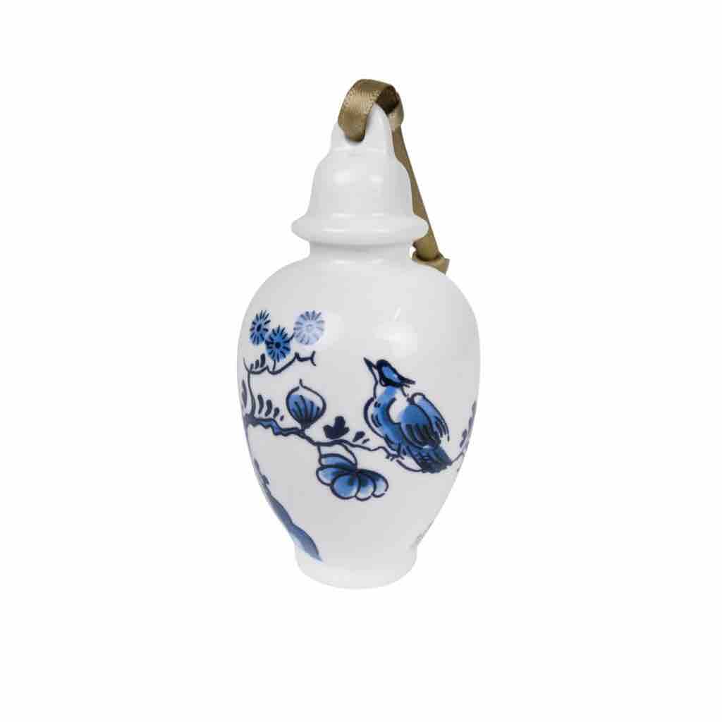 Christmas Ornaments: Royal Delft - Mini Jar (with Authenticity Certificate)