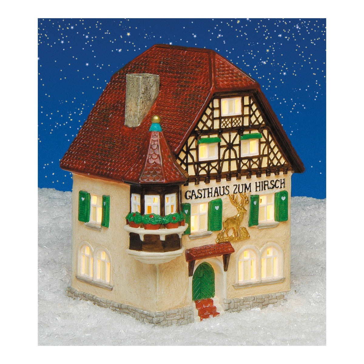 Inn of the Stag – Tea Light Miniature (Hand-painted) [Ships Nov 15]