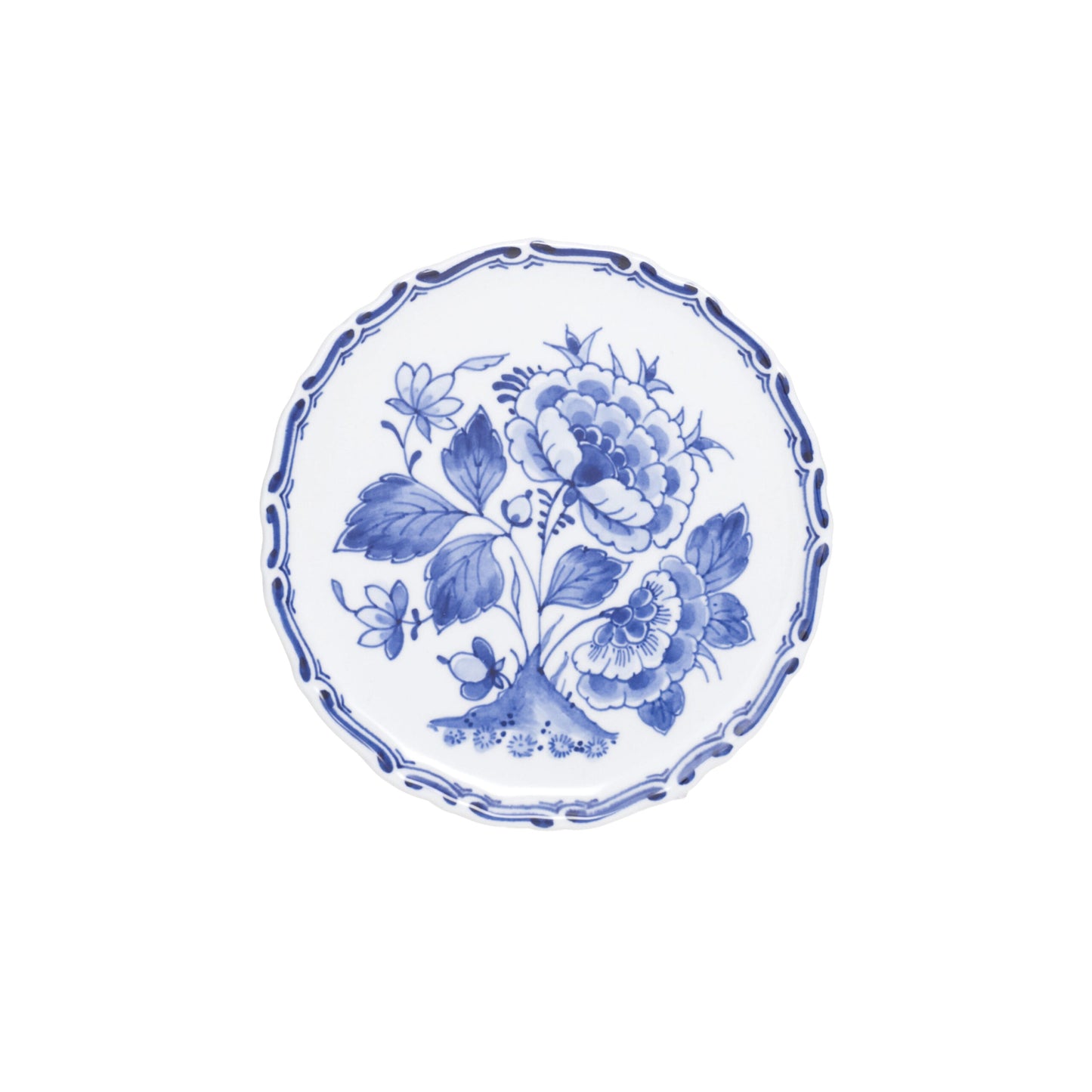 Classic Bloom Delft Plate - 15 cm