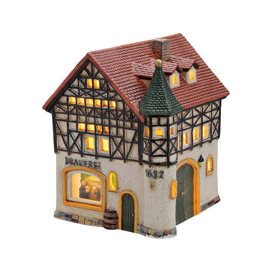 Brewery 1682 – Tea Light Miniature (Hand-painted)