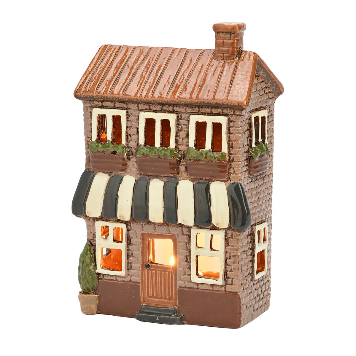 German Market Shop – Tea Light Miniature (Hand-painted) [Ships Nov 15]