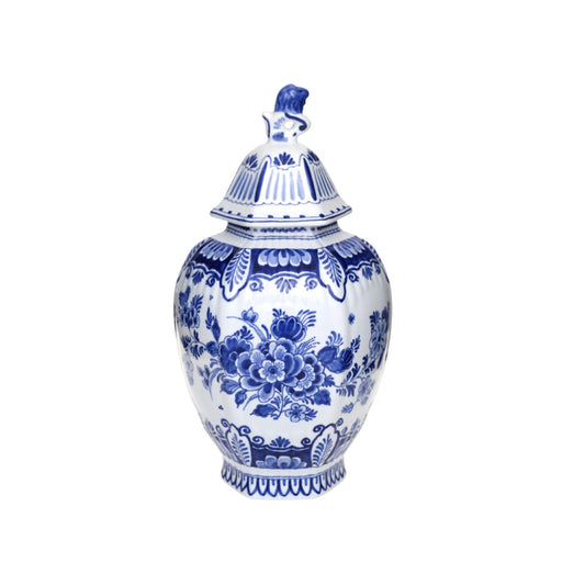 Classic Delft Lidded Jar - 26 cm