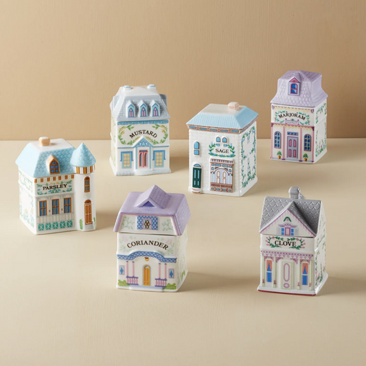 Lenox Spice Village — The Rustic Set (6 Jars)