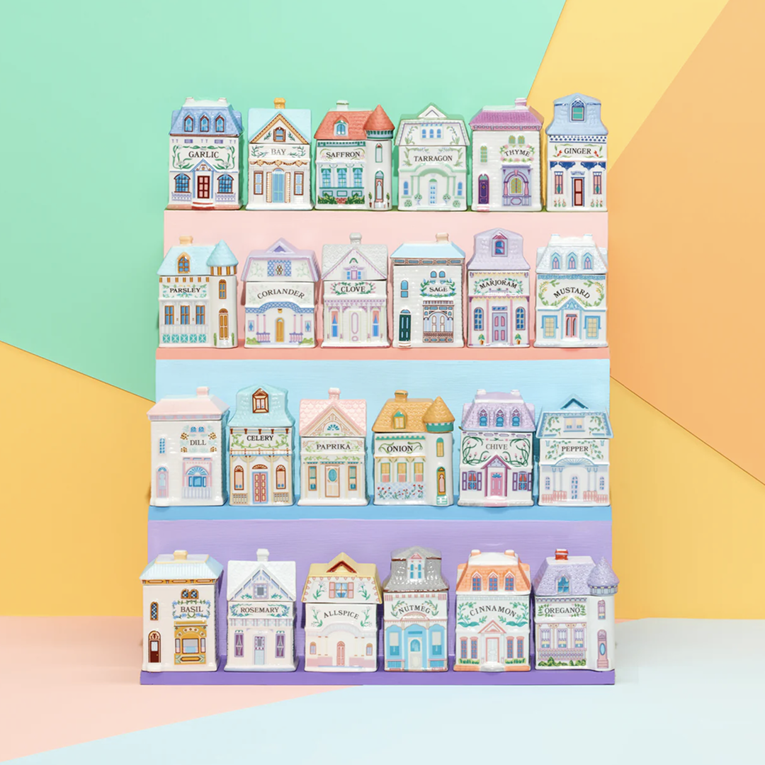 Lenox Spice Village — The Rustic Set (6 Jars)
