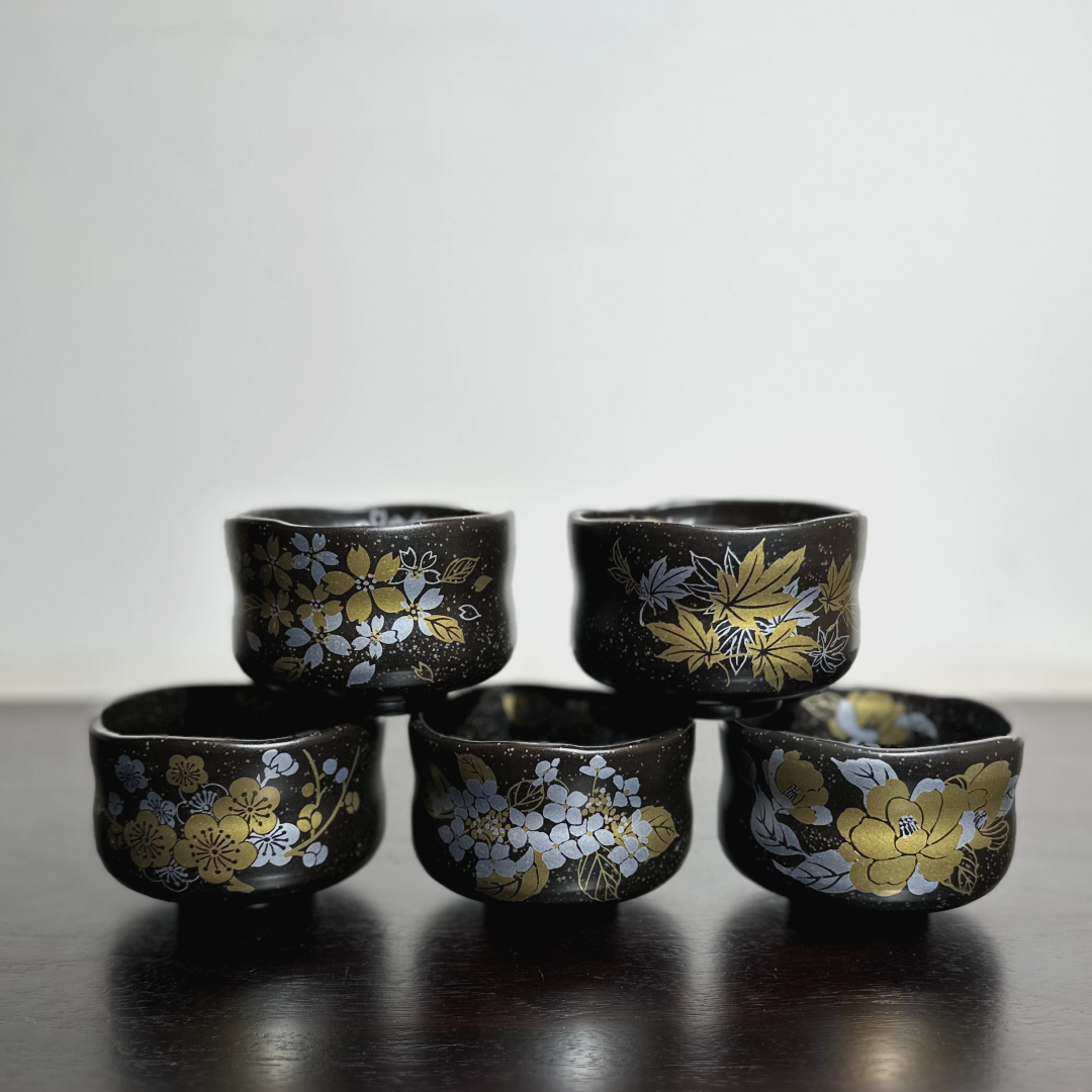 Hannari Japanese Bowl Set (Set of 5)