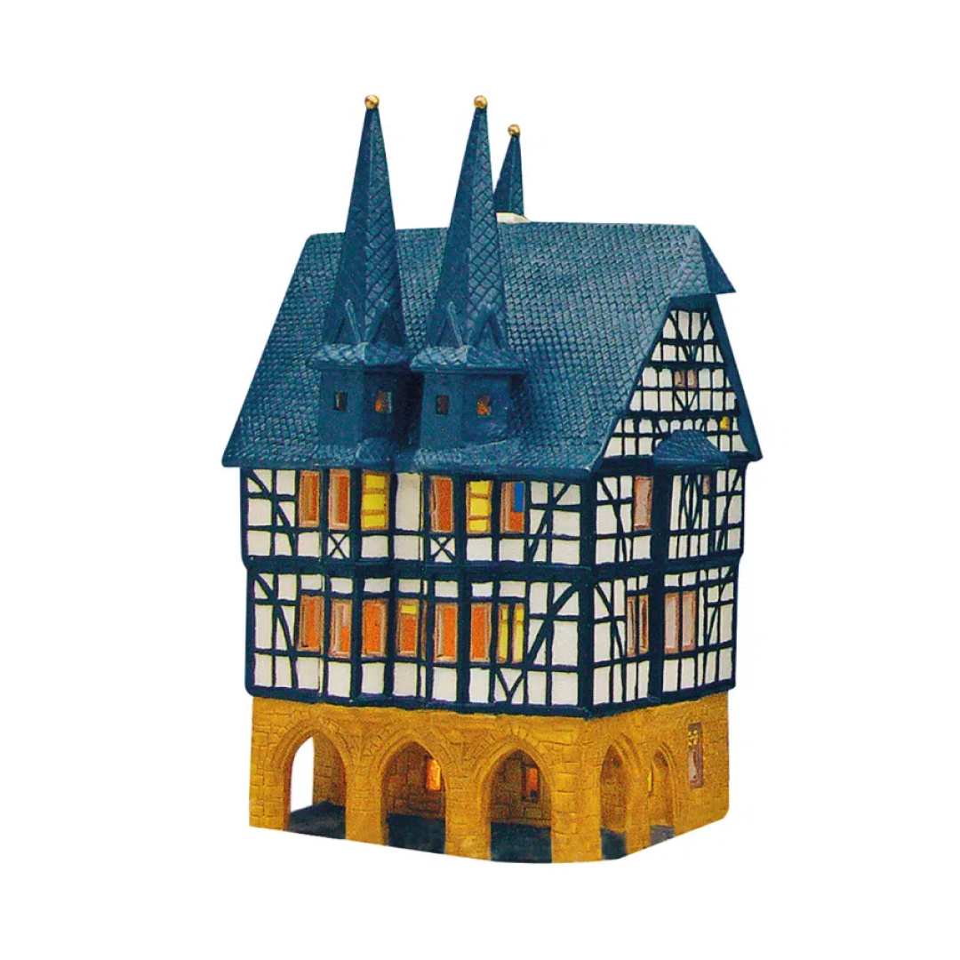 Alsfeld Townhall - Tea Light Miniature (Hand-painted)