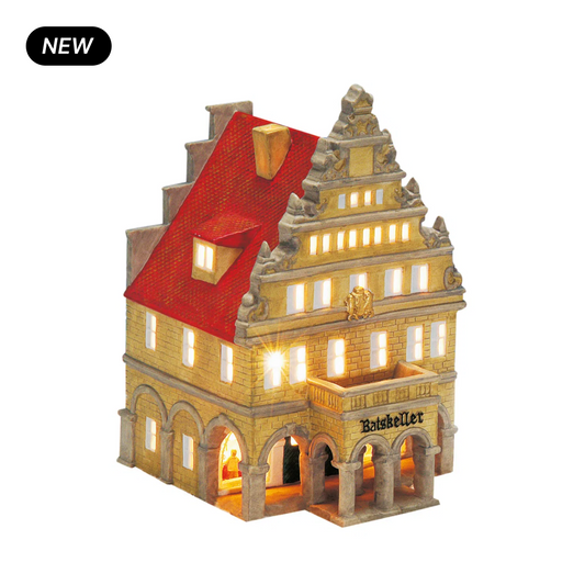 Ratskeller Münster – Tea Light Miniature (Hand-painted)