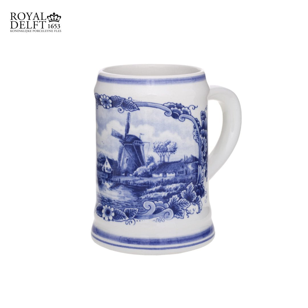 Delft Blue Beer Mug
