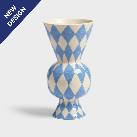 Vase: Harlequin (Handpainted) [SHIPS AUG 6]