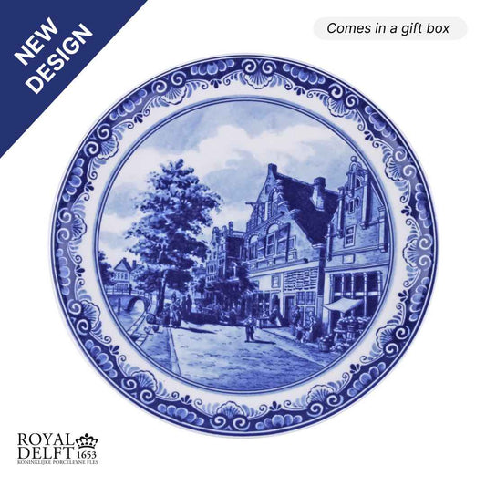 Delft Canal Scene Plate 24cm [SHIPS AUG 6]