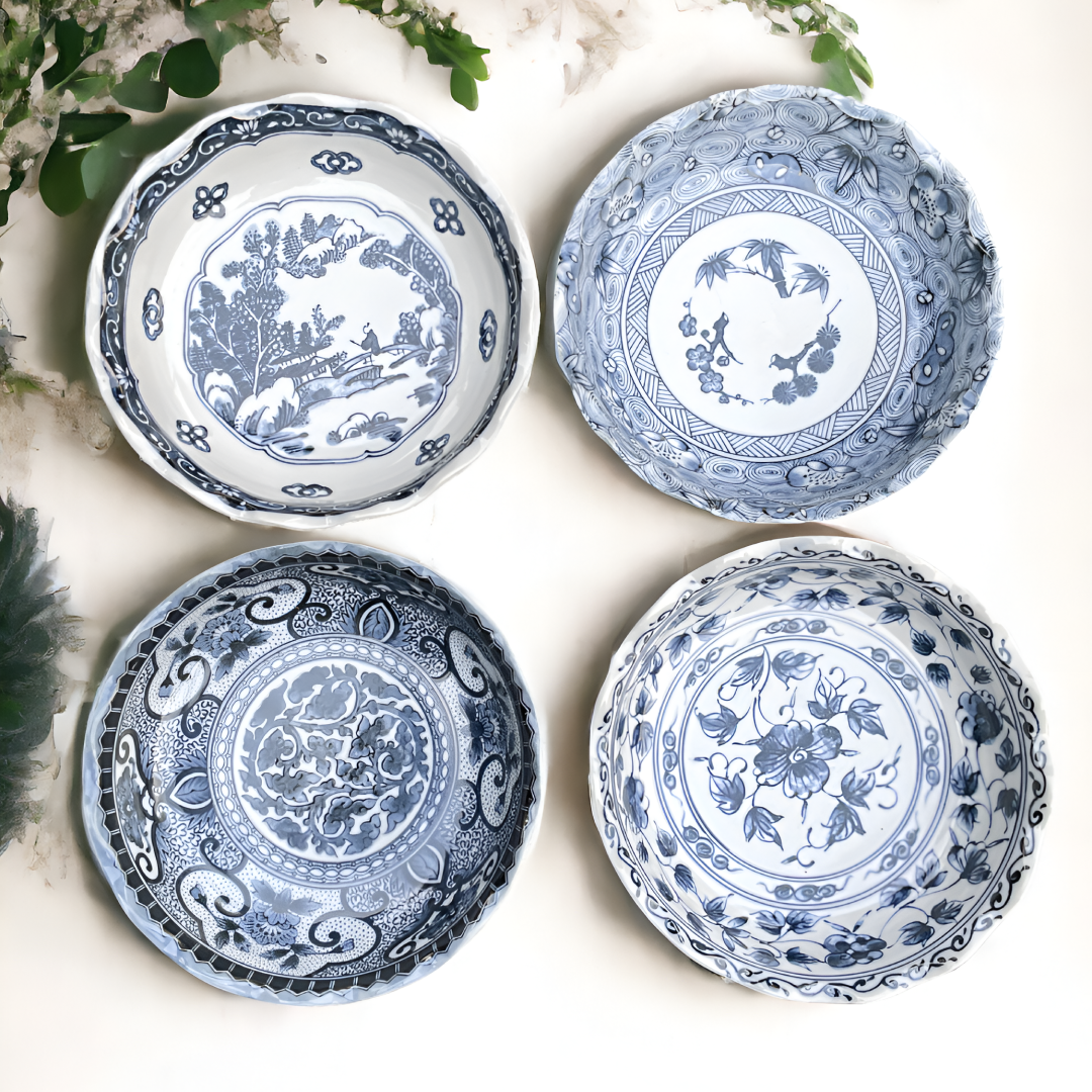 Azure Akira Bowl - Set of 2