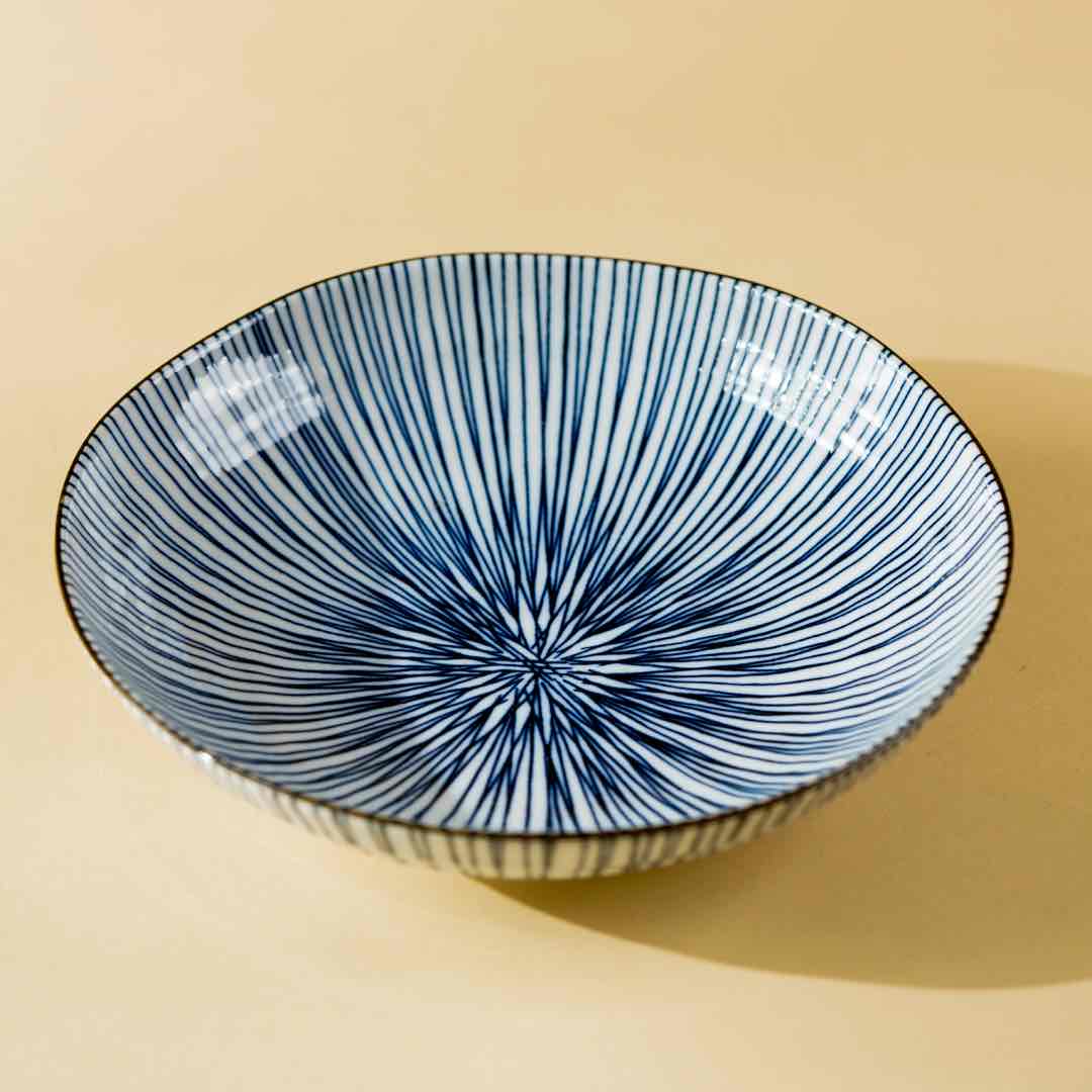 Tokusa Flat Bowl: Gift Set of 2