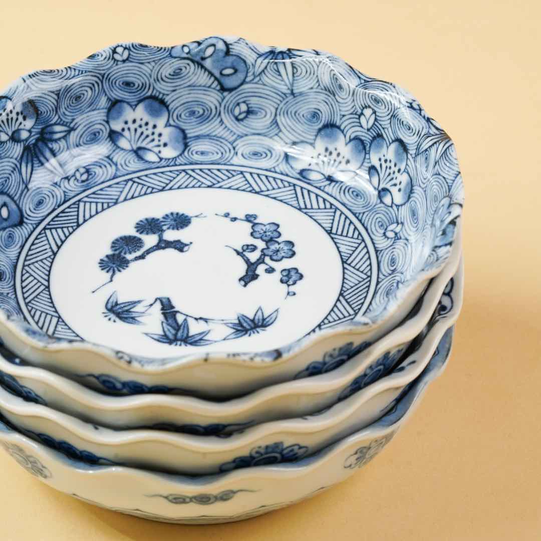 Azure Akira Bowl - Set of 2
