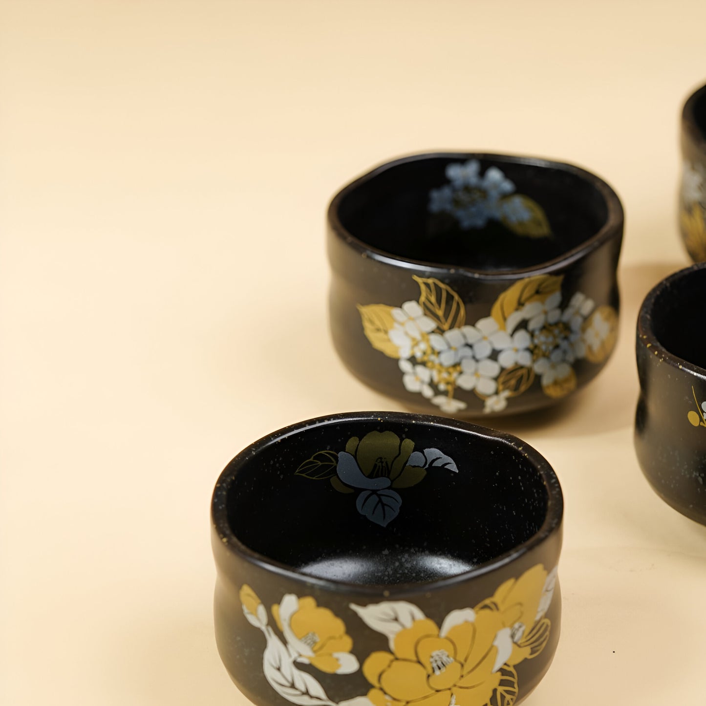 Hannari Japanese Bowl Set (Set of 5)