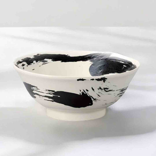 Kodai Bowl - Pristine White (Handpainted)