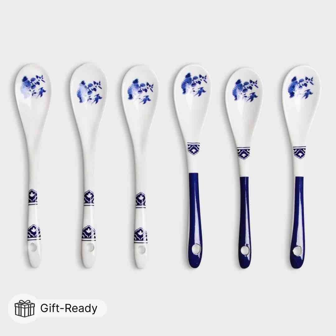 Delftware Spoons (Set of 6)