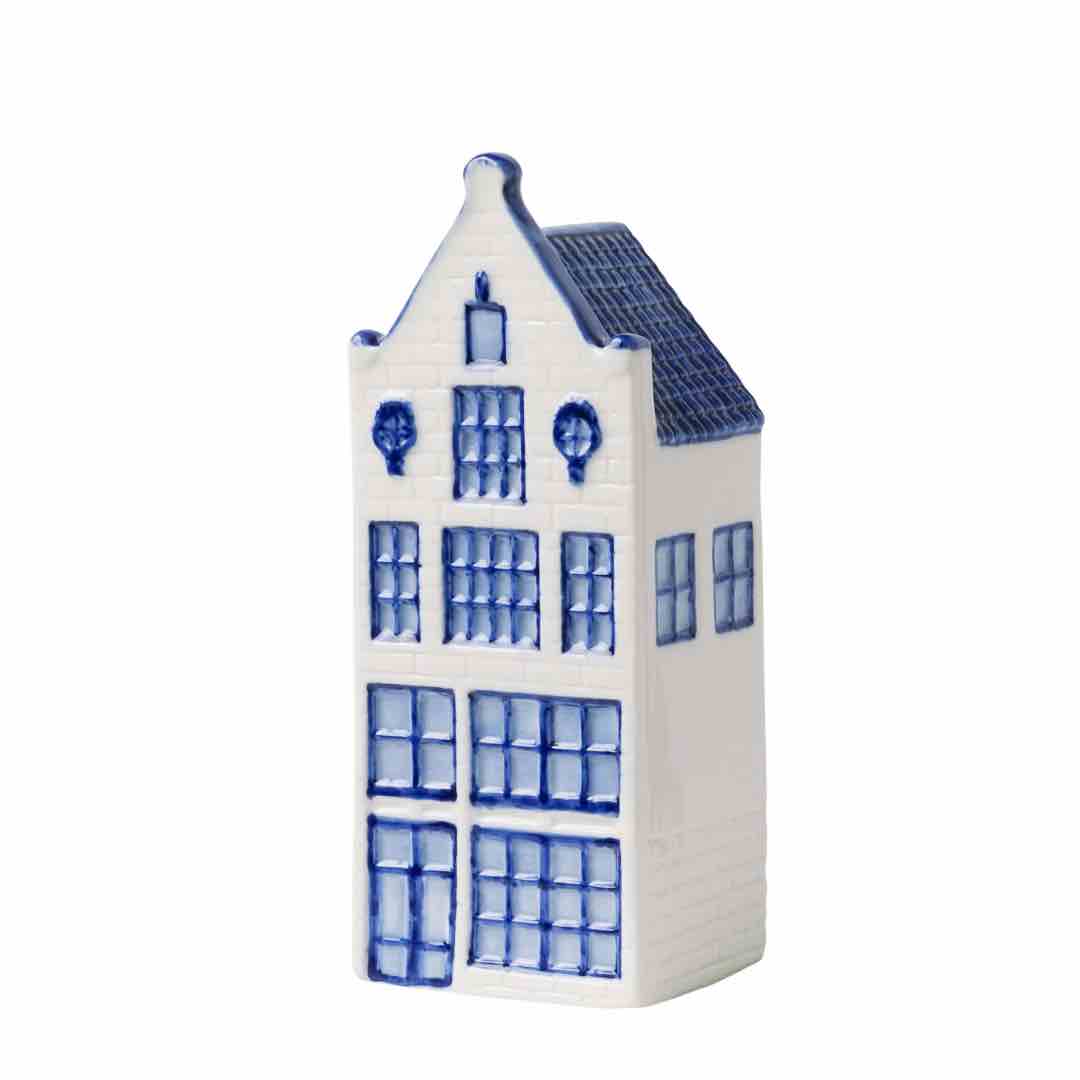 Spout Gable Delft Blue House (Hand-painted)