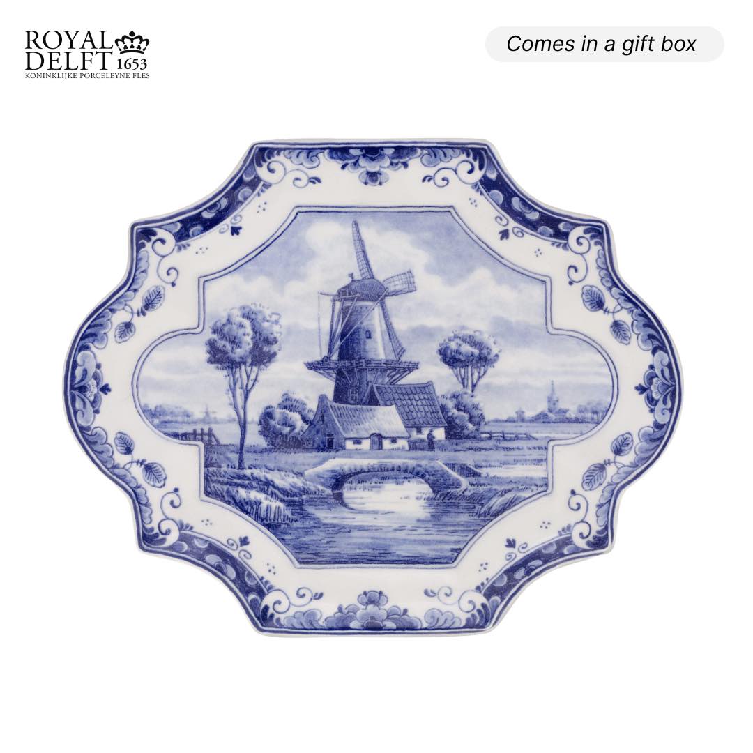 Windmill Plate 23cm