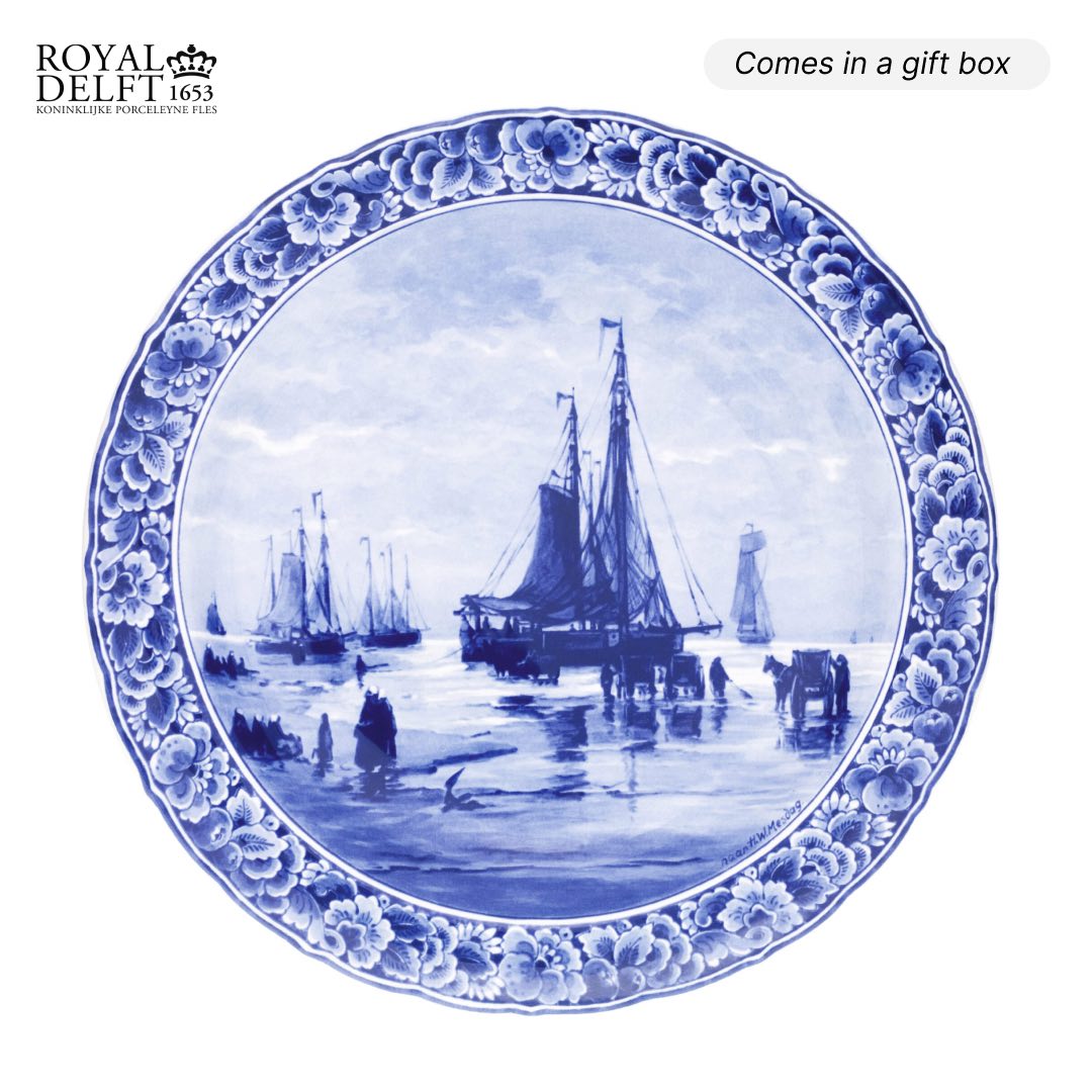 Hendrik Willem Mesdag Plate 34cm