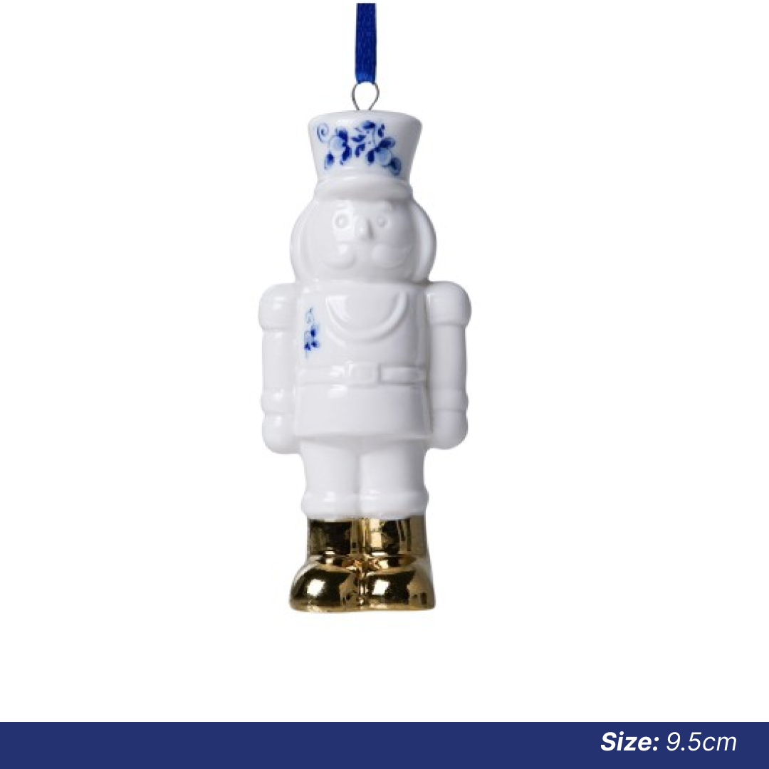 Christmas Ornaments: Delft Nutcracker