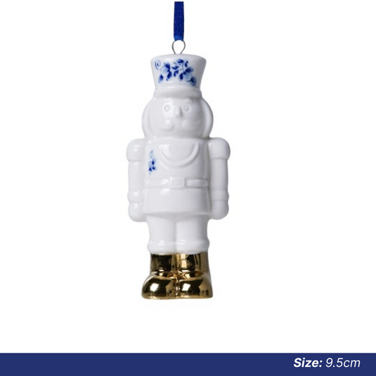 Christmas Ornaments: Delft Nutcracker