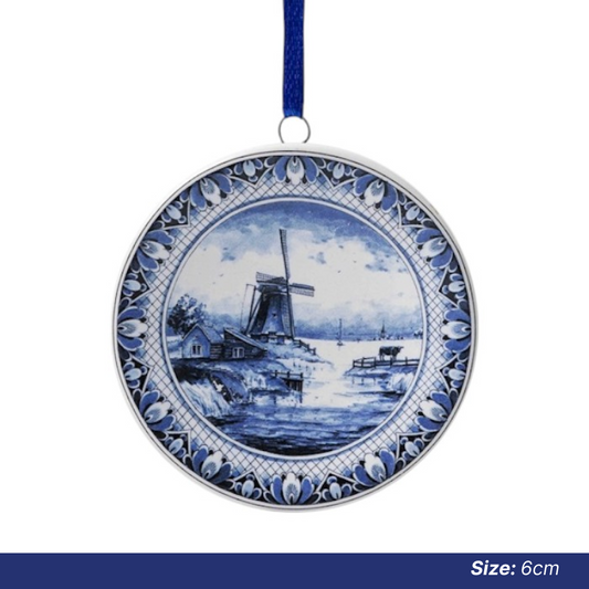 Christmas Ornaments: Windmill Wall Plate