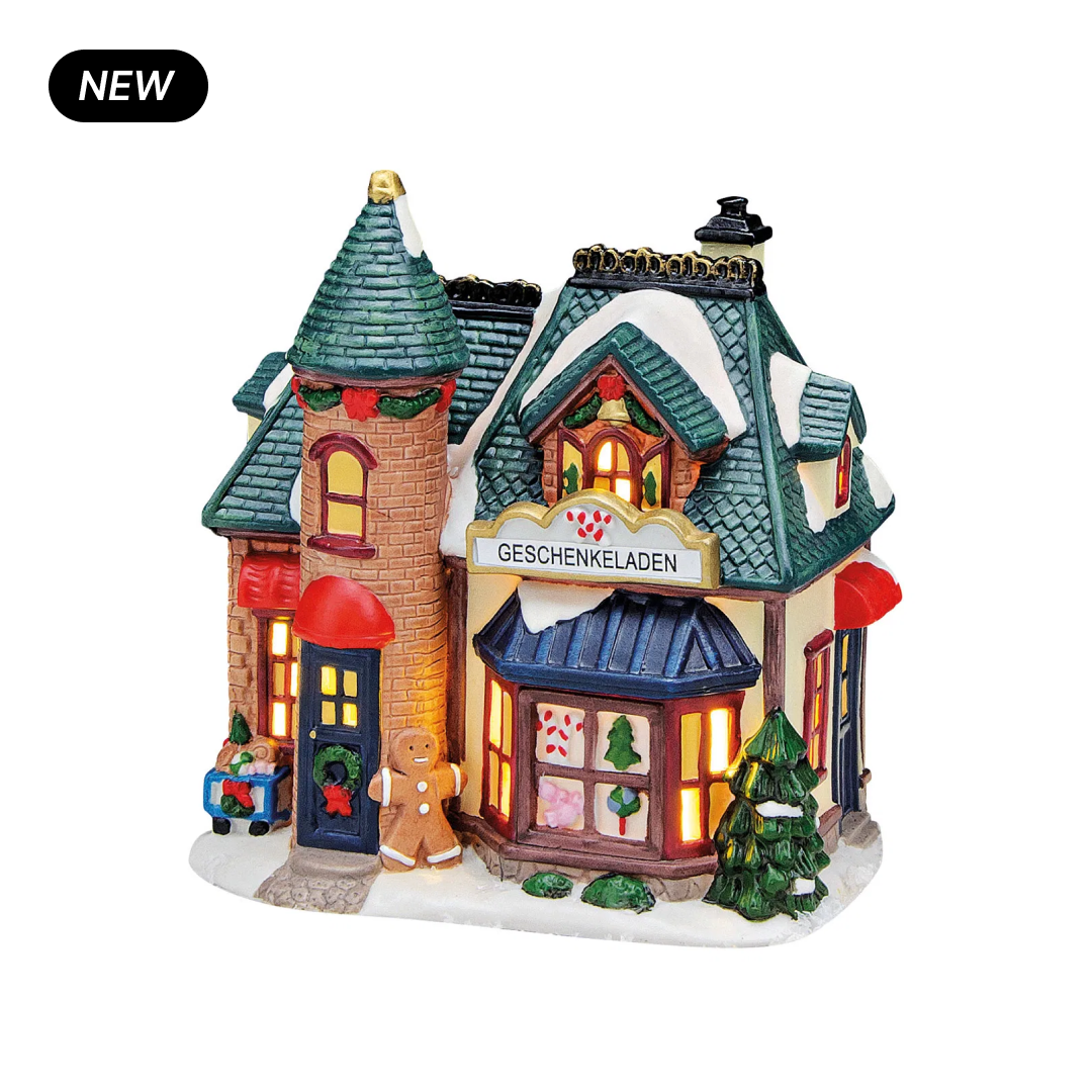 German Gift Shop – Tea Light Miniature (Hand-painted)