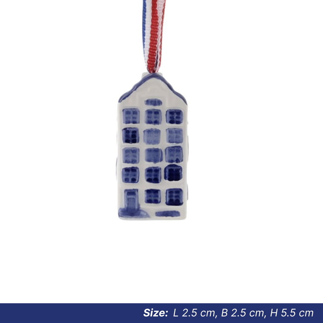Christmas Ornaments: Canal Houses - 4 Designs Available