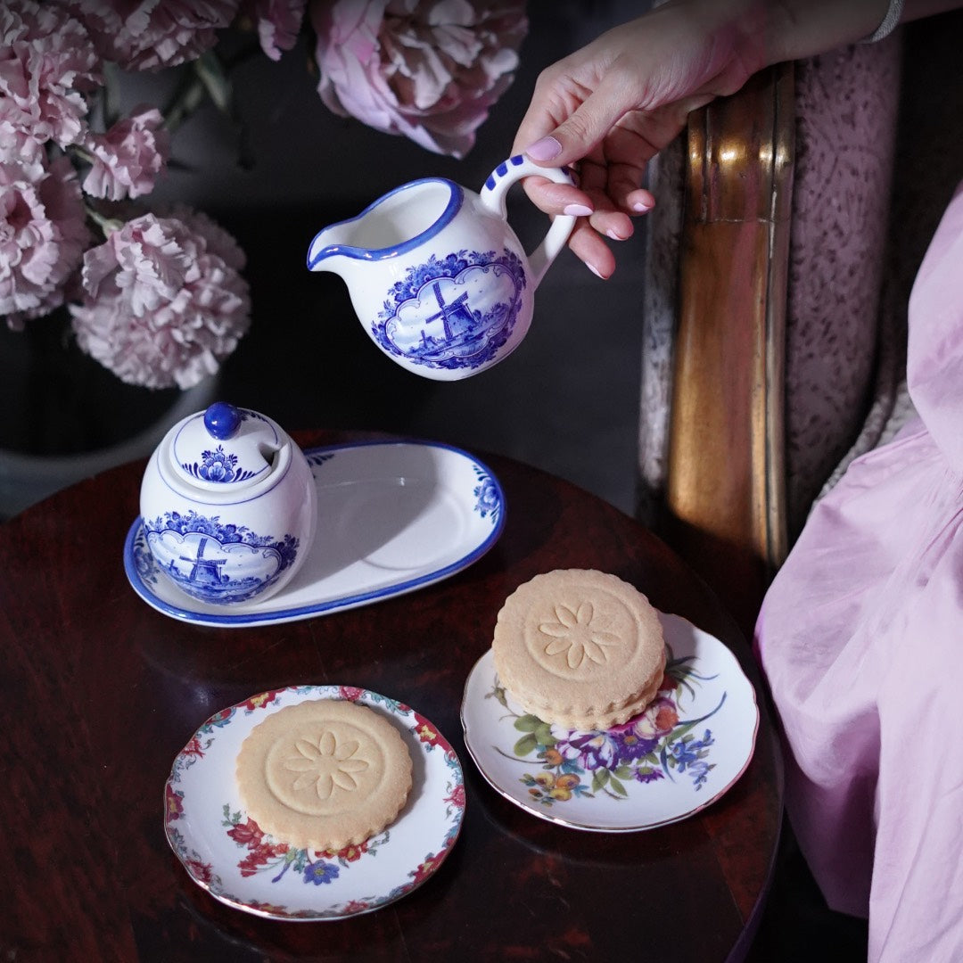 Delft Blue Sugar & Milk Set