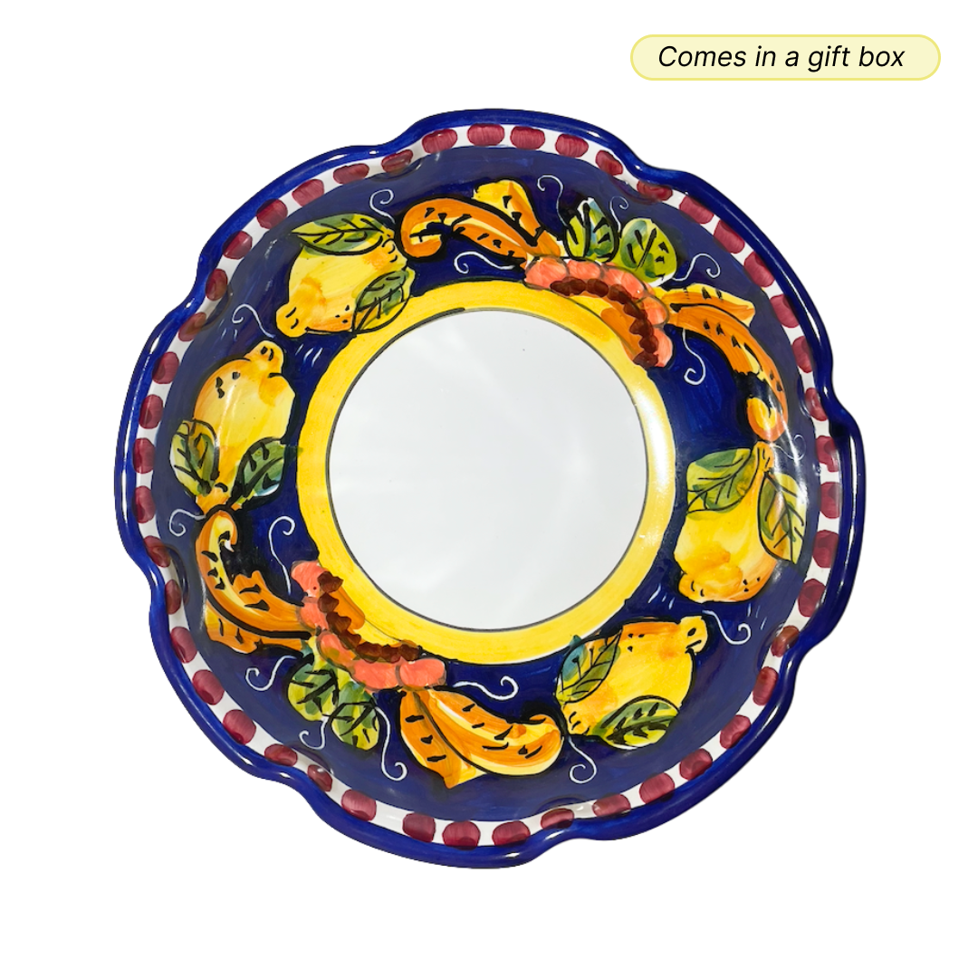 Vietri Bowl - Giardino Blu (Dark Blue)