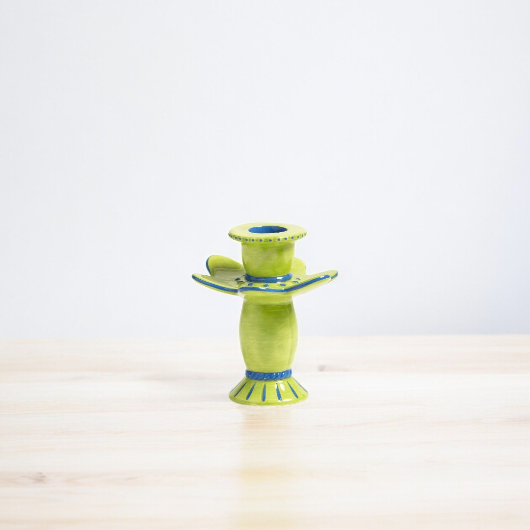 Bamboo Candle Stands - Set of 3 (Handmade)